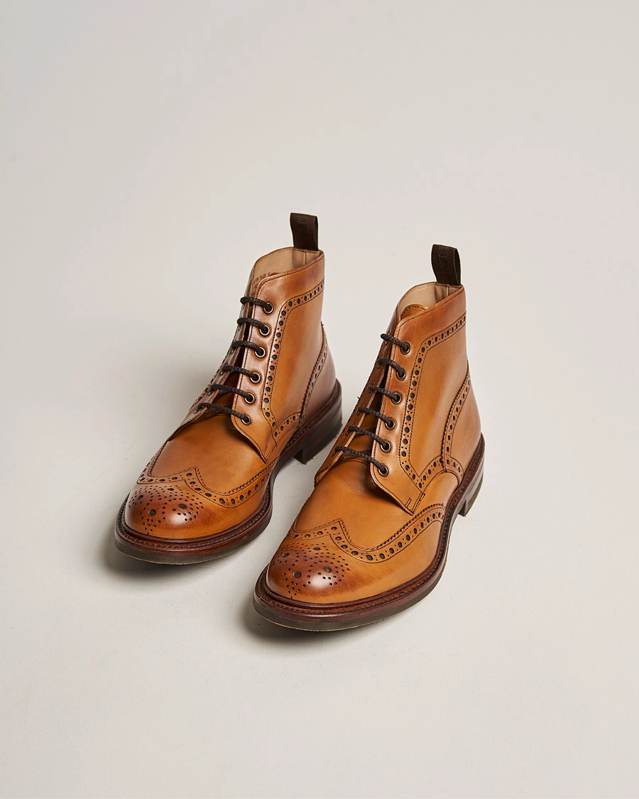 Herren | Boots | Loake 1880 | Bedale Boot Tan Burnished Calf