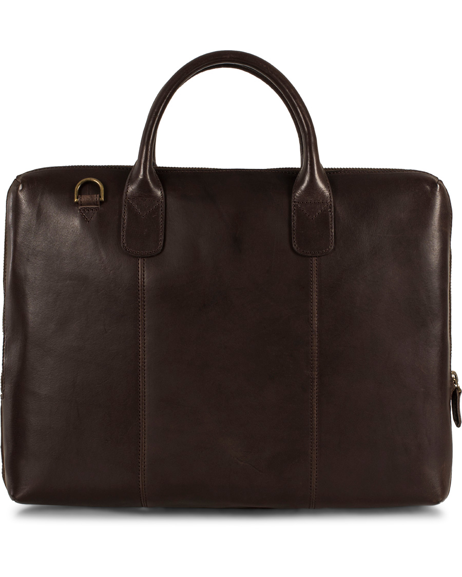 Herren | Oscar Jacobson Briefcase 13'' Laptop Dark Brown | Oscar Jacobson | Briefcase 13'' Laptop Dark Brown