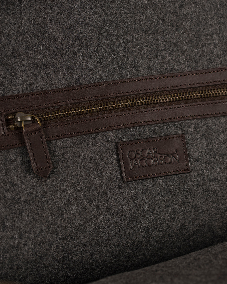 Herren | Oscar Jacobson Briefcase 13'' Laptop Dark Brown | Oscar Jacobson | Briefcase 13'' Laptop Dark Brown