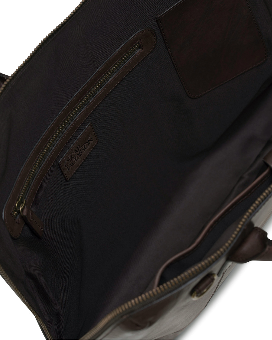 Herren | Oscar Jacobson Briefcase 13'' Laptop Dark Brown | Oscar Jacobson | Briefcase 13'' Laptop Dark Brown