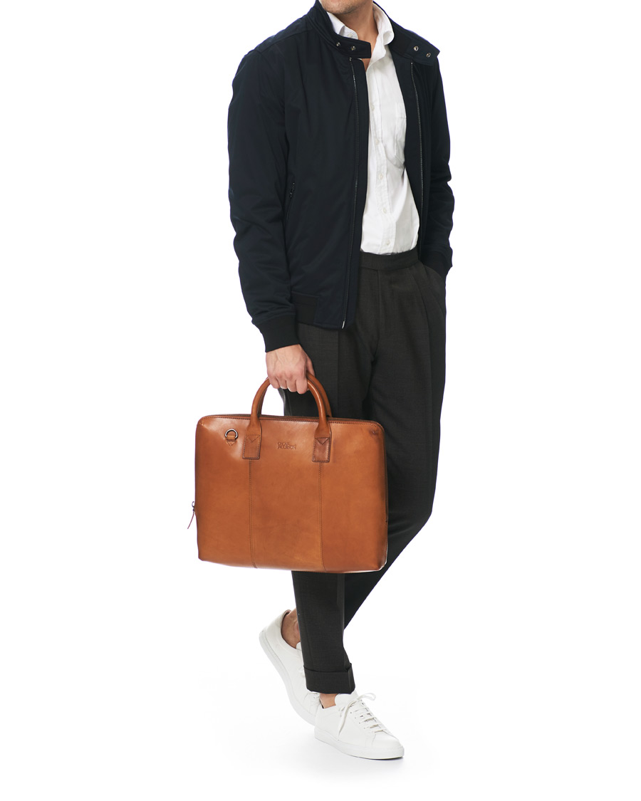 Herren | Oscar Jacobson Briefcase 13'' Laptop Tan | Oscar Jacobson | Briefcase 13'' Laptop Tan
