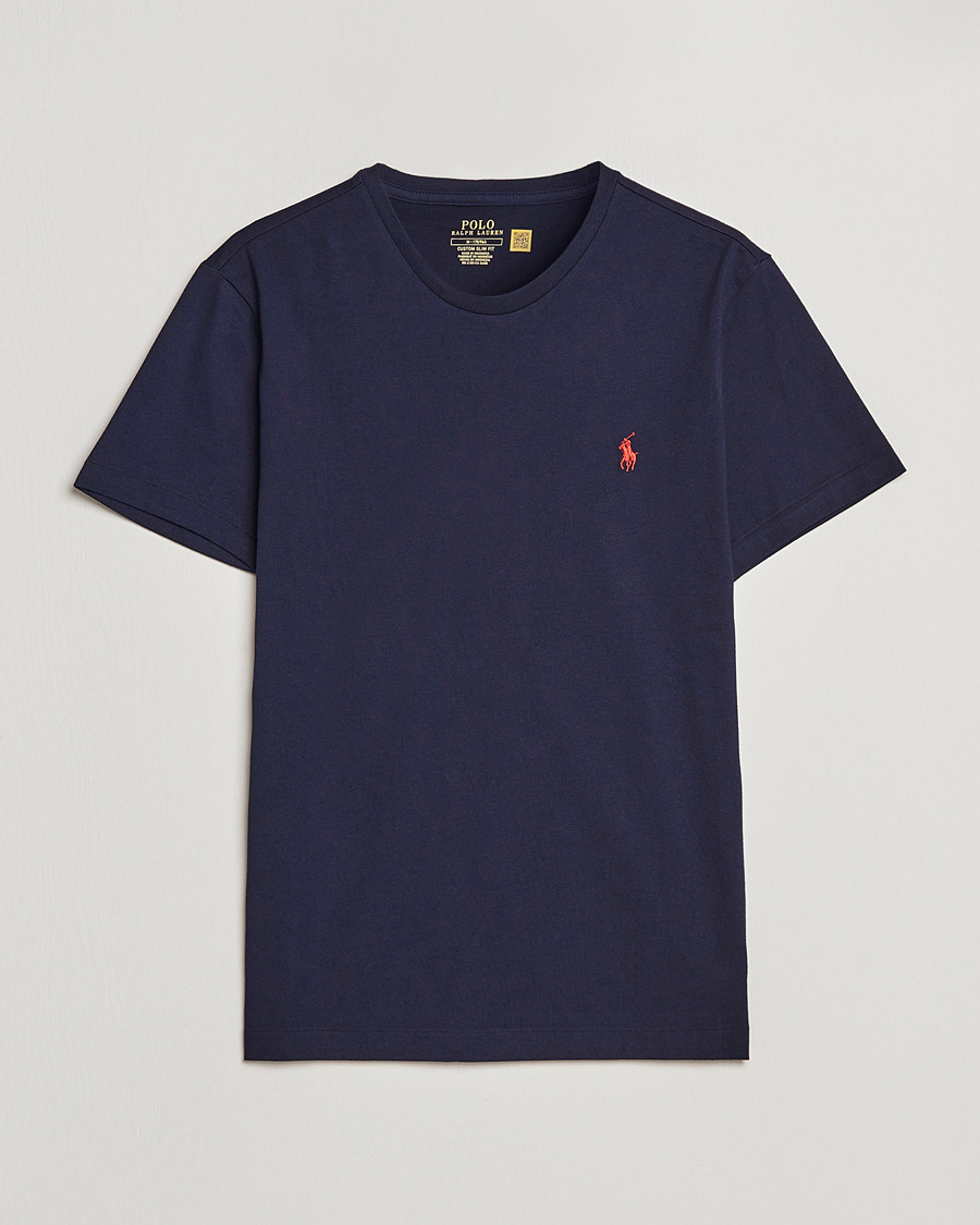 Herren | T-Shirts | Polo Ralph Lauren | Custom Slim Fit Tee Ink