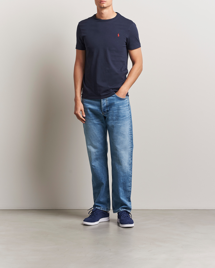 Herren | T-Shirts | Polo Ralph Lauren | Custom Slim Fit Tee Ink