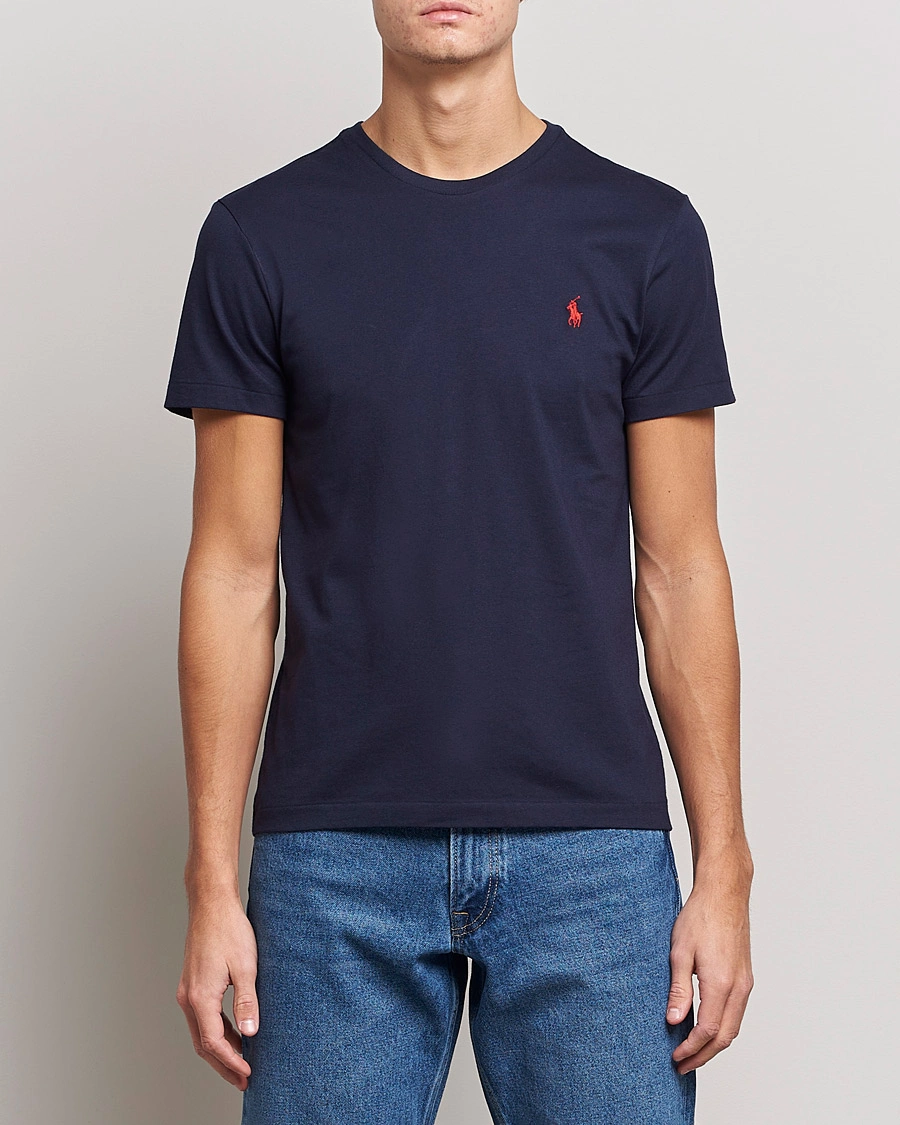 Herren | T-Shirts | Polo Ralph Lauren | Custom Slim Fit Tee Ink