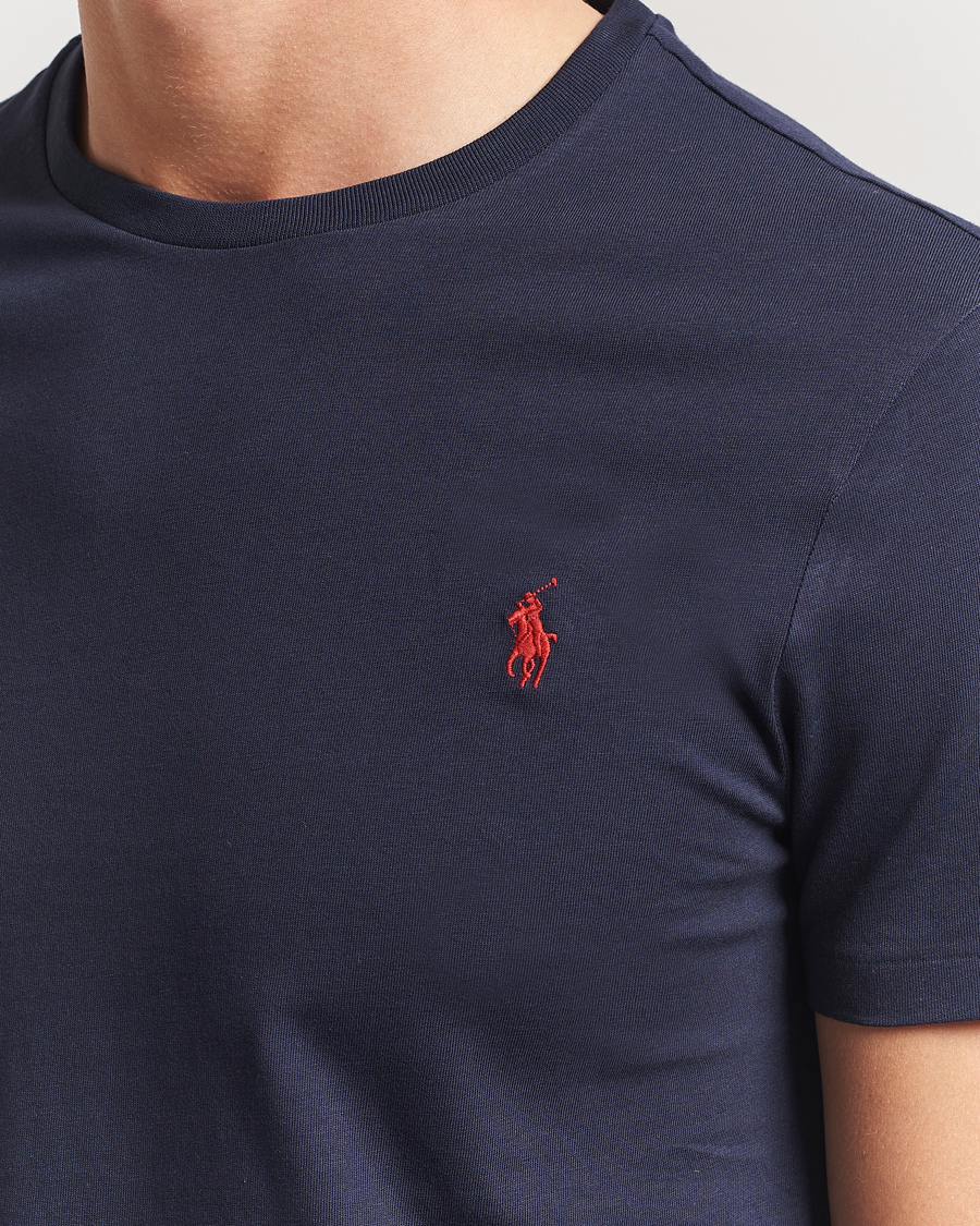 Herren | T-Shirts | Polo Ralph Lauren | Custom Slim Fit Tee Ink