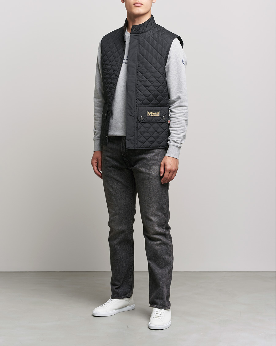 Herren | Westen | Belstaff | Waistcoat Quilted Black