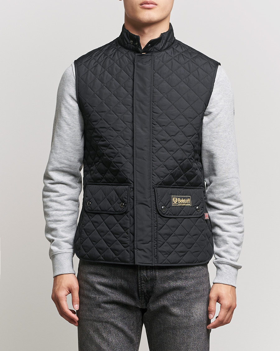 Herren | Belstaff | Belstaff | Waistcoat Quilted Black