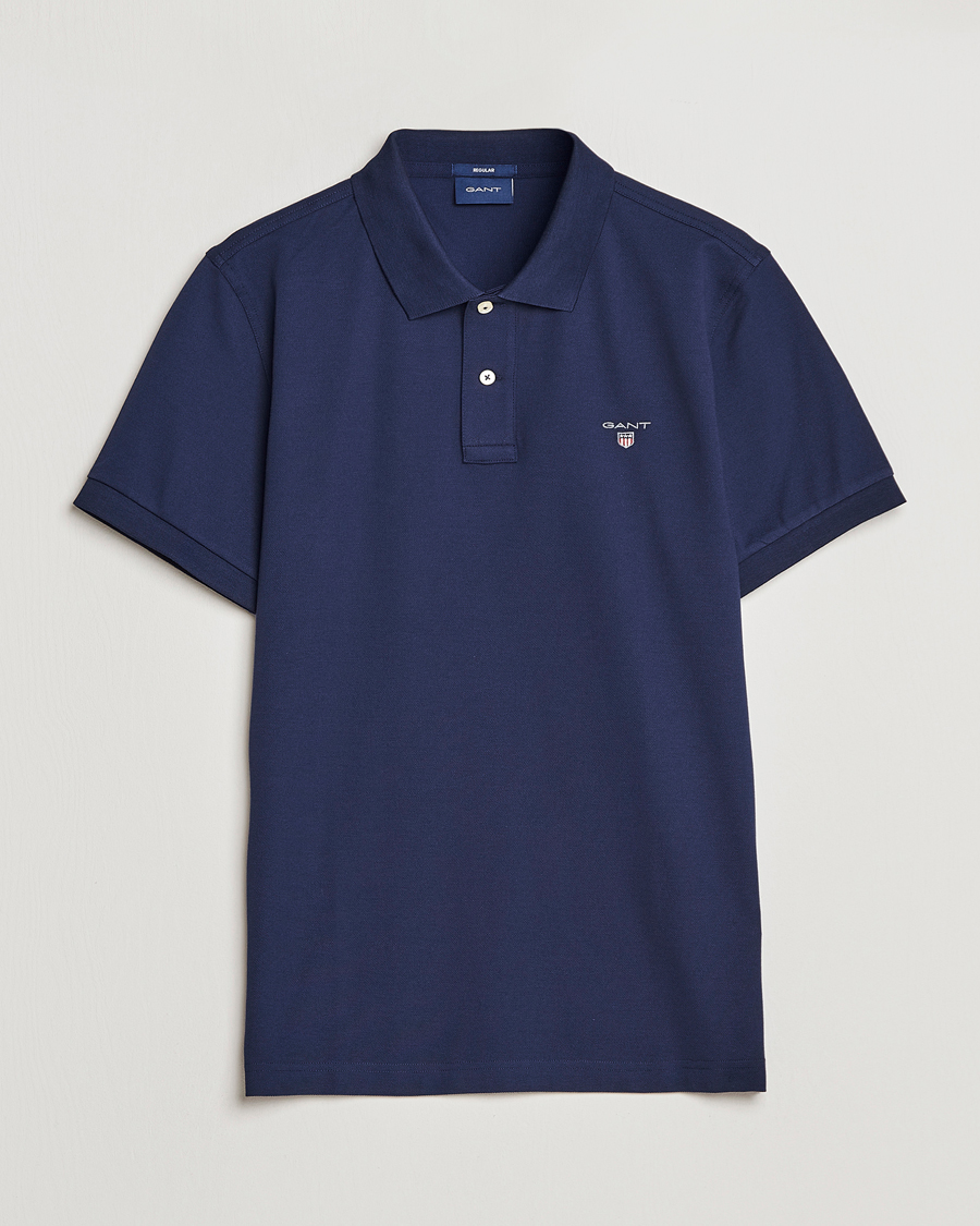 Herren | Poloshirts | GANT | The Original Polo Evening Blue