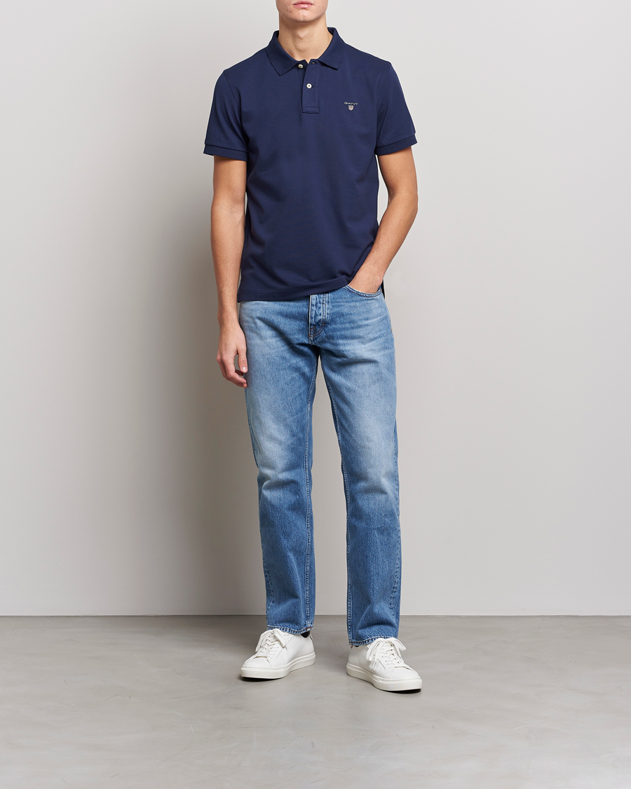 Herren | Poloshirts | GANT | The Original Polo Evening Blue