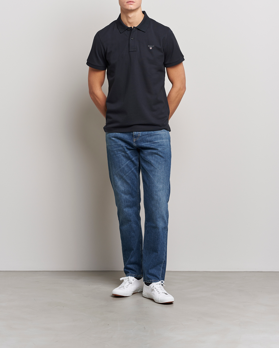 Herren | Poloshirts | GANT | The Original Polo Black