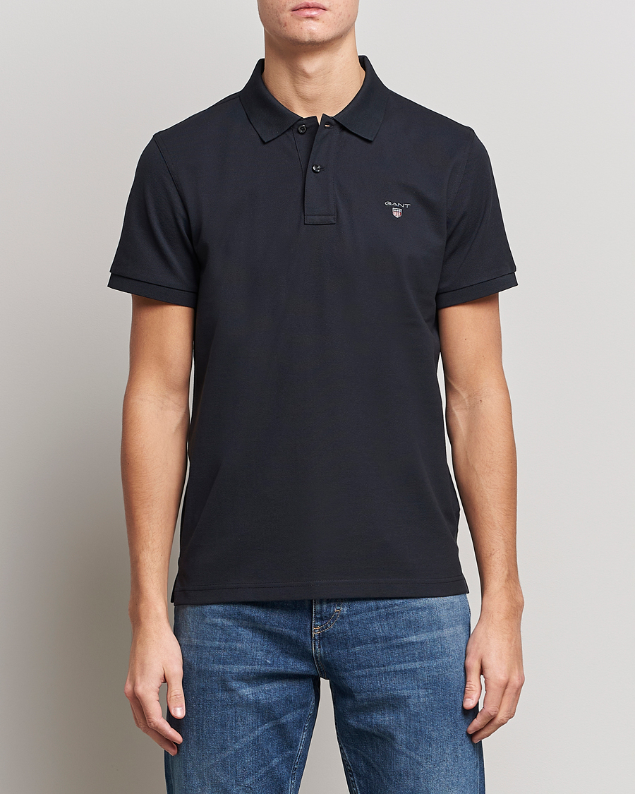 Herren | Poloshirts | GANT | The Original Polo Black