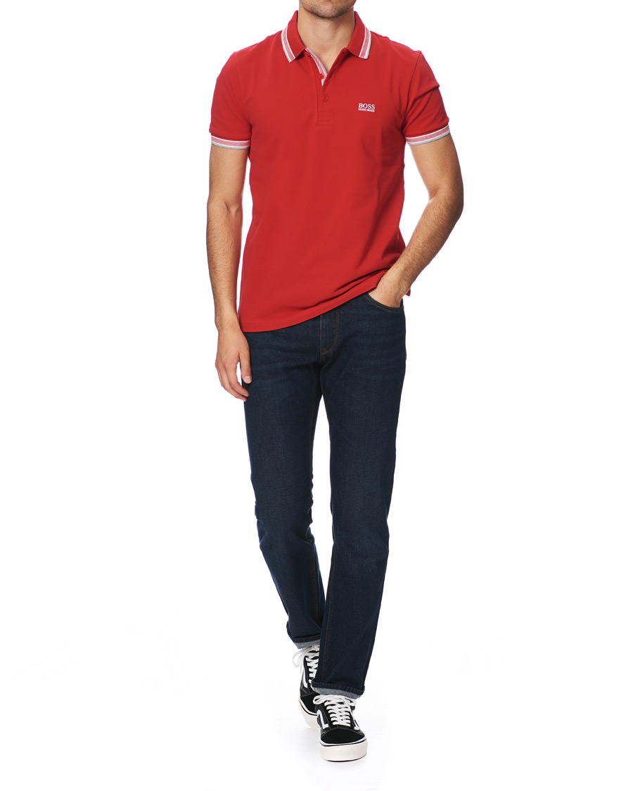 Herren | Poloshirts | BOSS GREEN | BOSS Athleisure Paddy Piké Medium Red