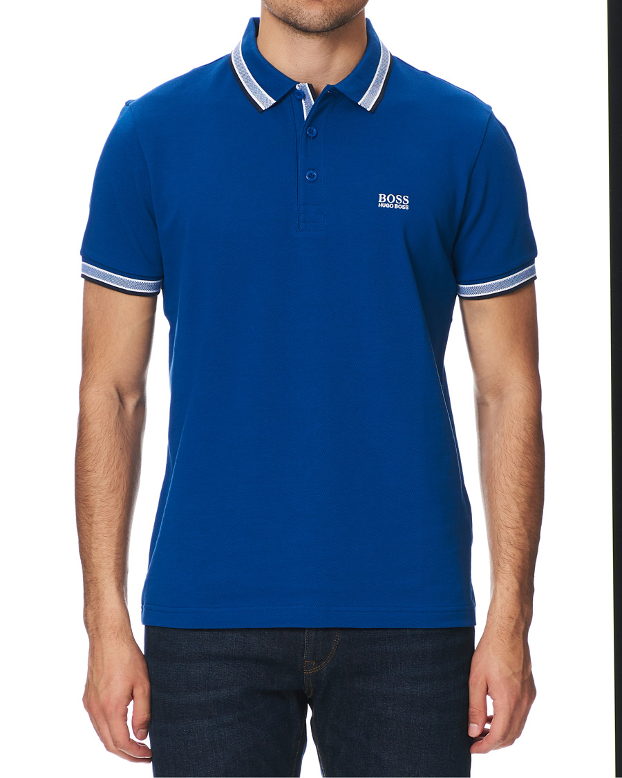 Herren | Poloshirts | BOSS GREEN | BOSS Athleisure Paddy Piké Medium Blue