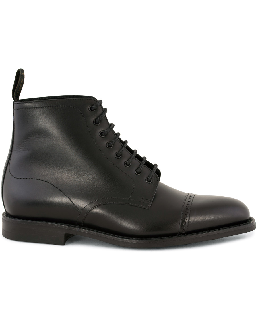 Herren | Loake 1880 Hyde Boot Black Calf | Loake 1880 | Hyde Boot Black Calf