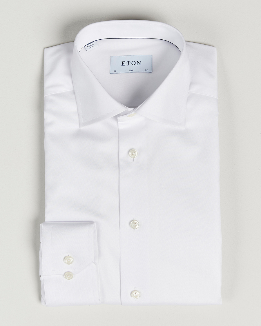 Herren | Hemden | Eton | Slim Fit Shirt White