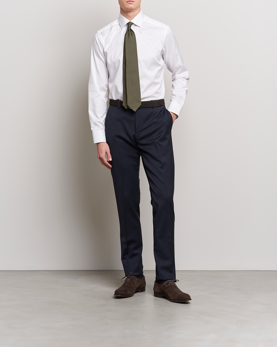 Herren | Formelle Hemden | Eton | Slim Fit Shirt White
