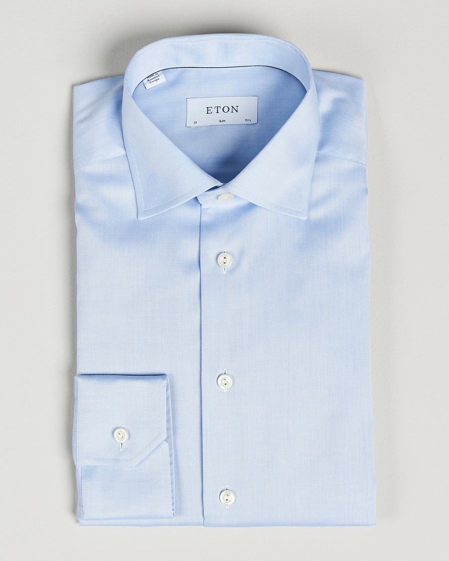 Herren |  | Eton | Slim Fit Shirt Blue