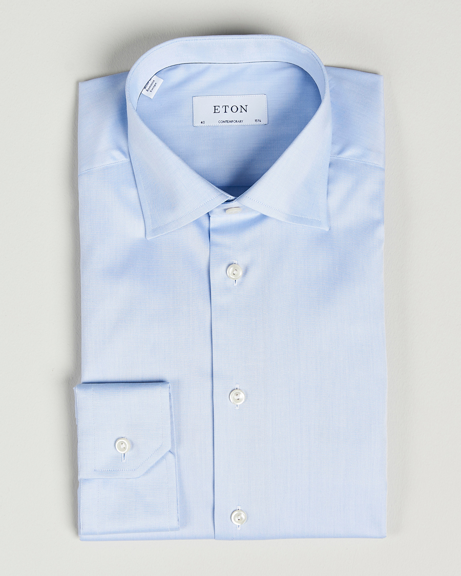 Herren |  | Eton | Contemporary Fit Shirt Blue
