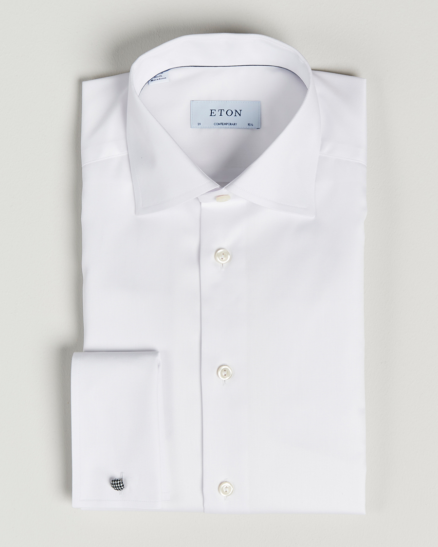 Herren |  | Eton | Contemporary Fit Shirt Double Cuff White