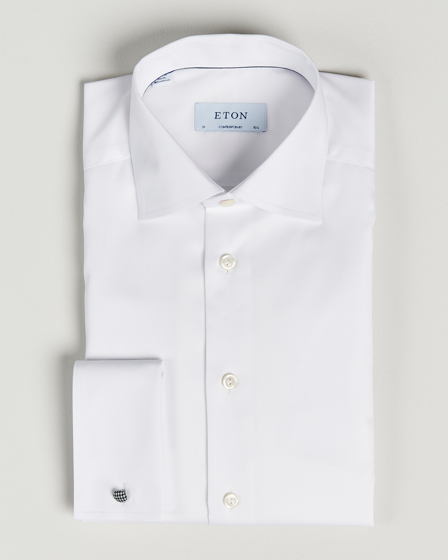 Herren | Hemden | Eton | Contemporary Fit Shirt Double Cuff White