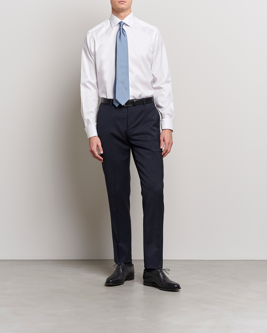 Herren | Hemden | Eton | Contemporary Fit Shirt Double Cuff White