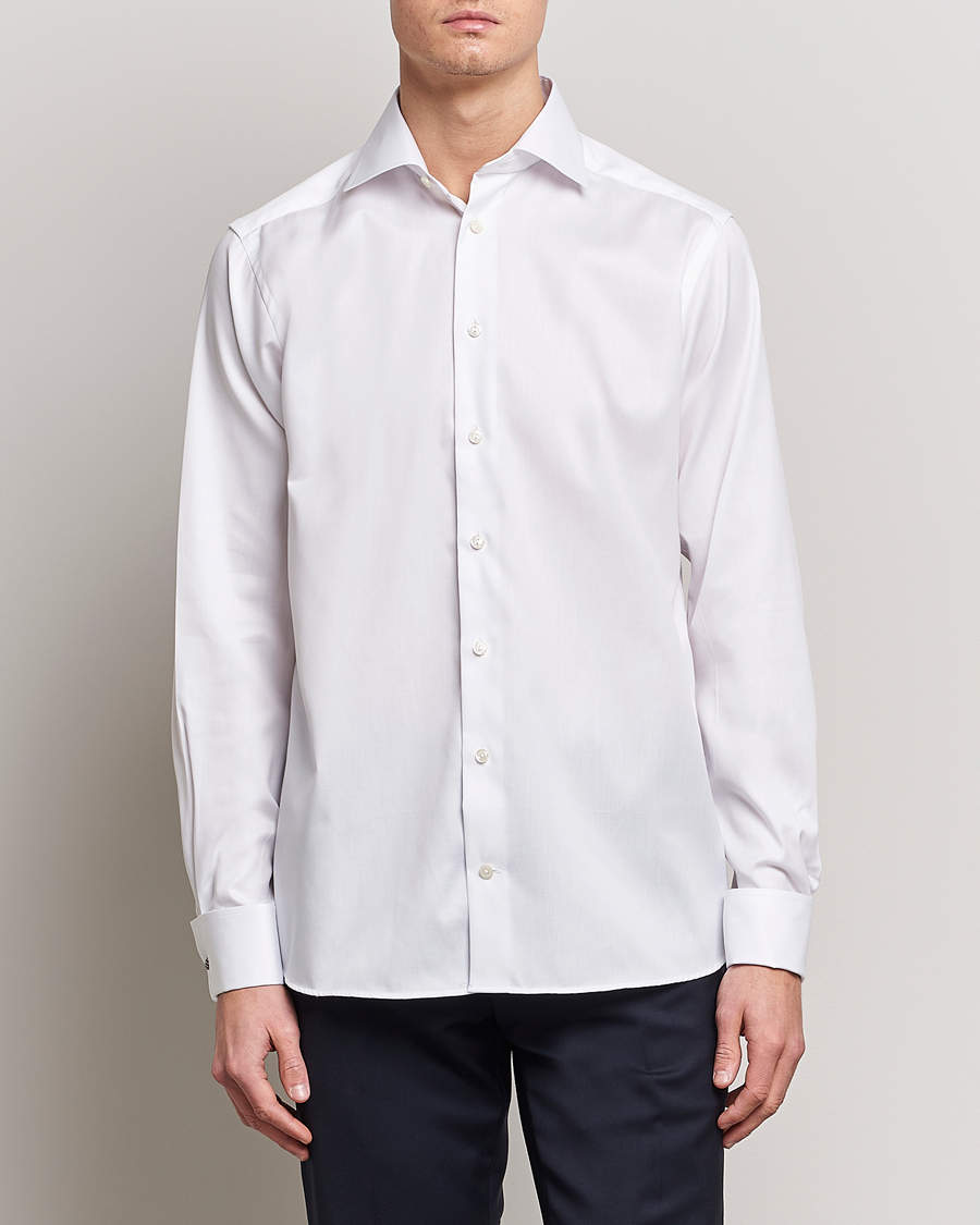 Herren | Hemden | Eton | Contemporary Fit Shirt Double Cuff White