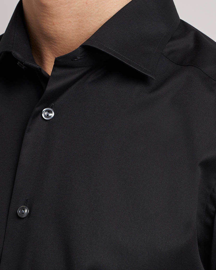 Herren | Hemden | Eton | Slim Fit Shirt Black