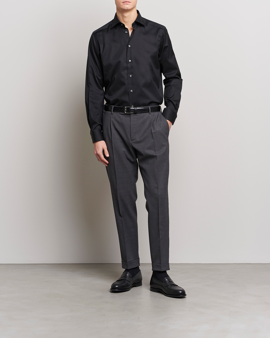 Herren | Hemden | Eton | Contemporary Fit Shirt Black