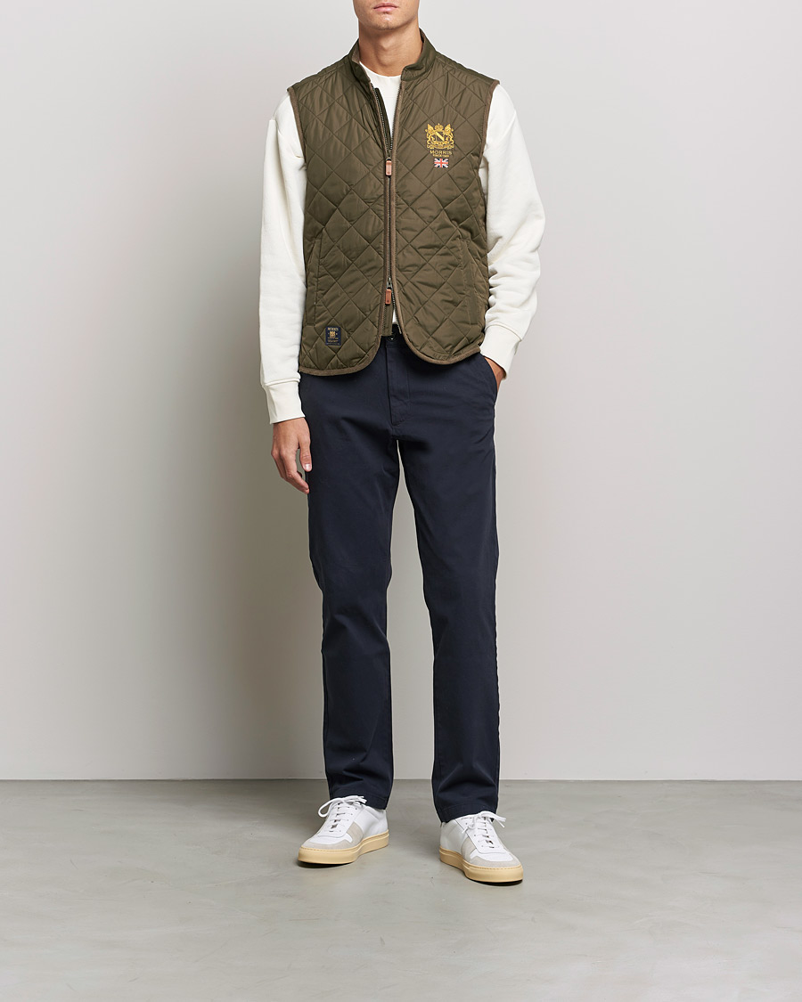 Herren | Westen | Morris | Trenton Quilted Vest Olive
