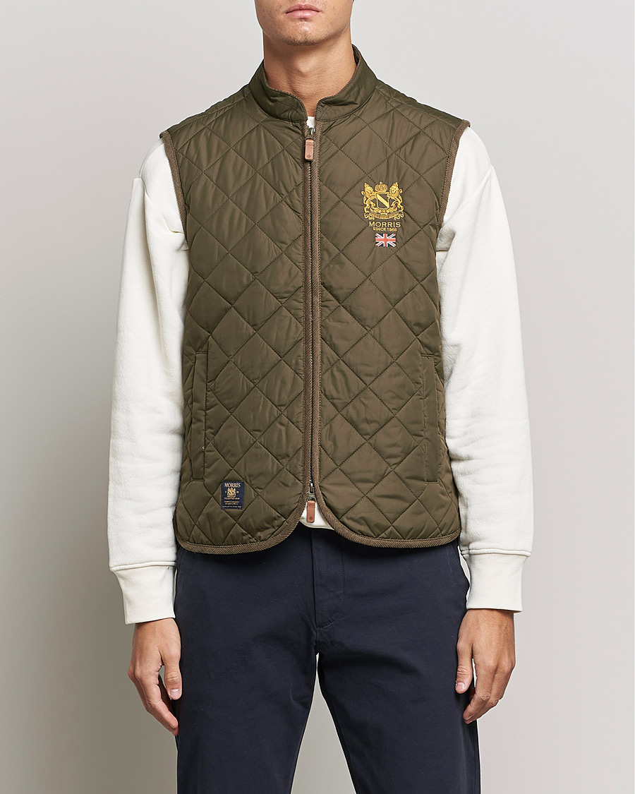 Herren |  | Morris | Trenton Quilted Vest Olive