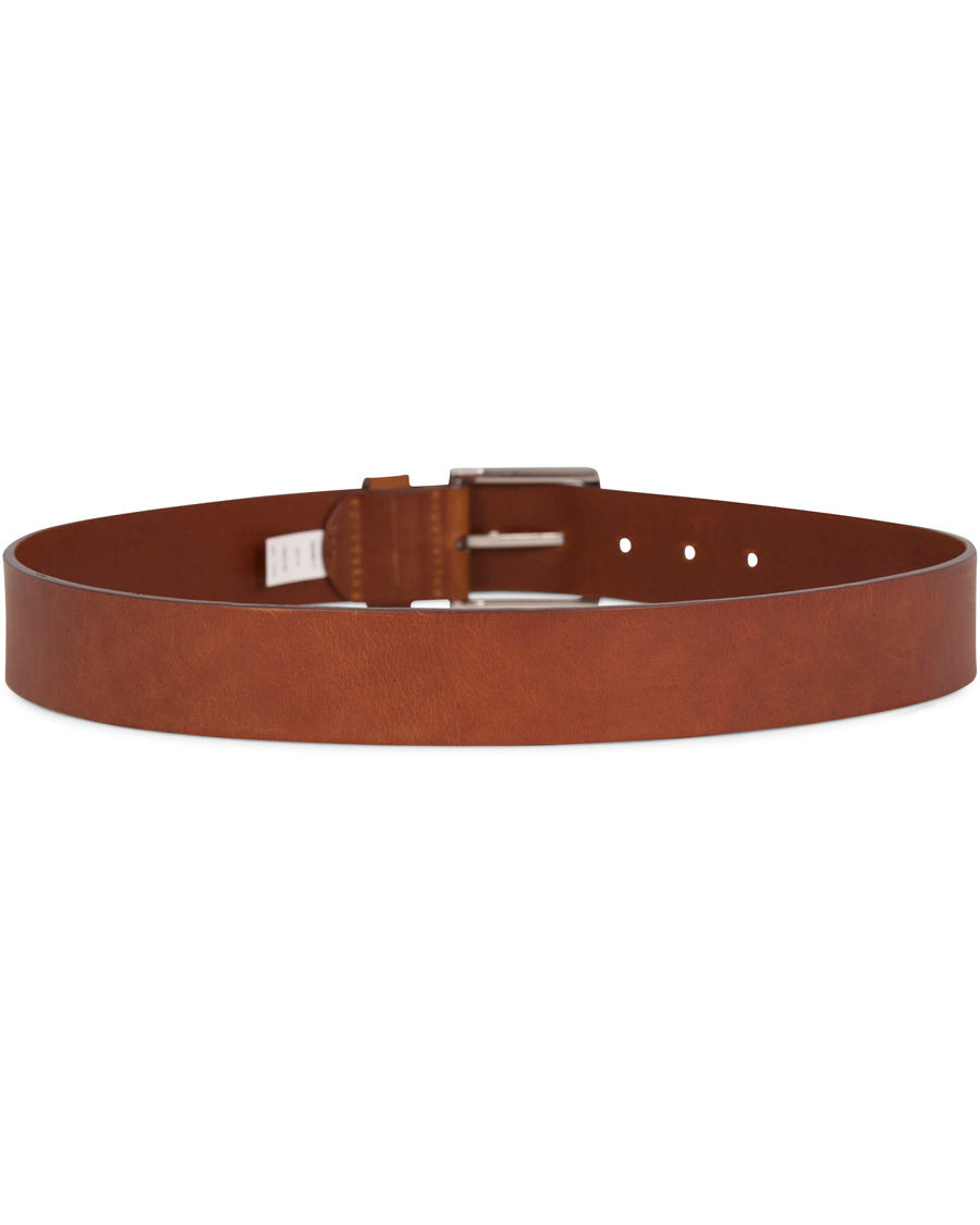 Herren | Tommy Hilfiger New Denton Belt 4 cm Dark Tan | Tommy Hilfiger | New Denton Belt 4 cm Dark Tan