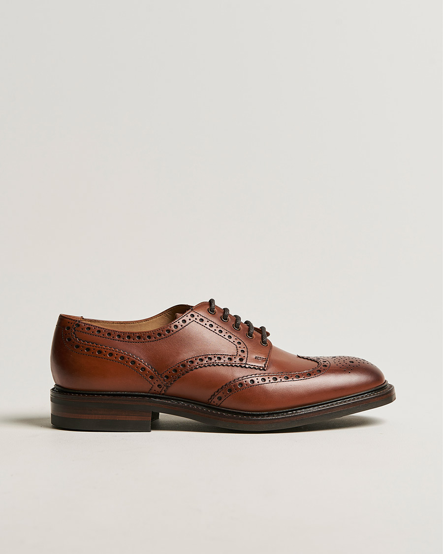 Herren | Brogue | Loake 1880 | Chester Brogue Mahogany Burnished Calf