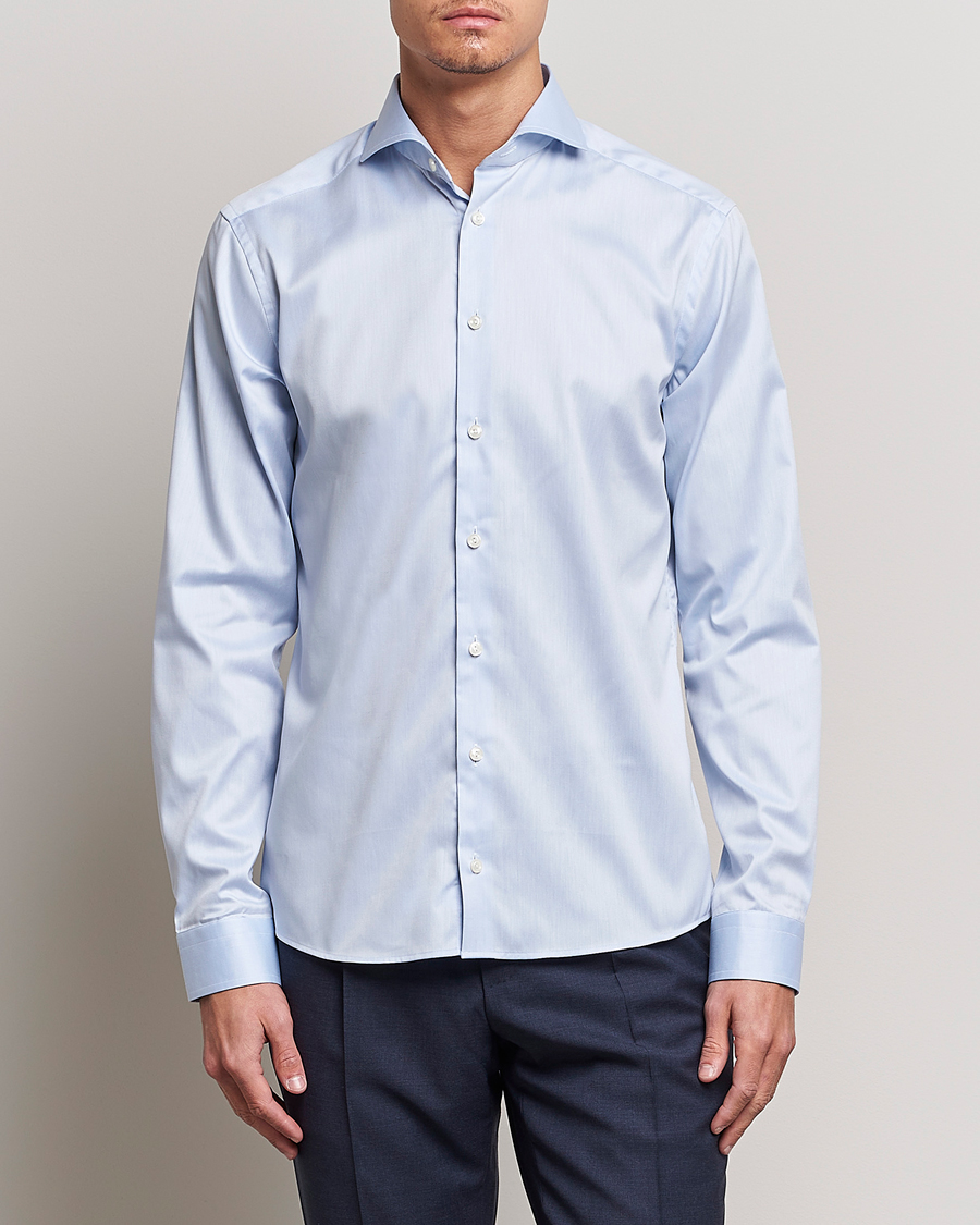 Herren | Eton | Eton | Super Slim Fit Shirt Blue