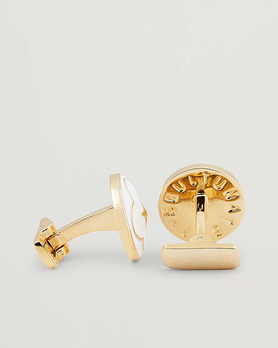 Herr | Manschettknappar | Skultuna | Cuff Links Polar Star White