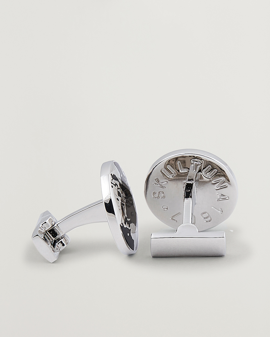Herren | Skultuna Cuff Links World Traveler Black | Skultuna | Cuff Links World Traveler Black