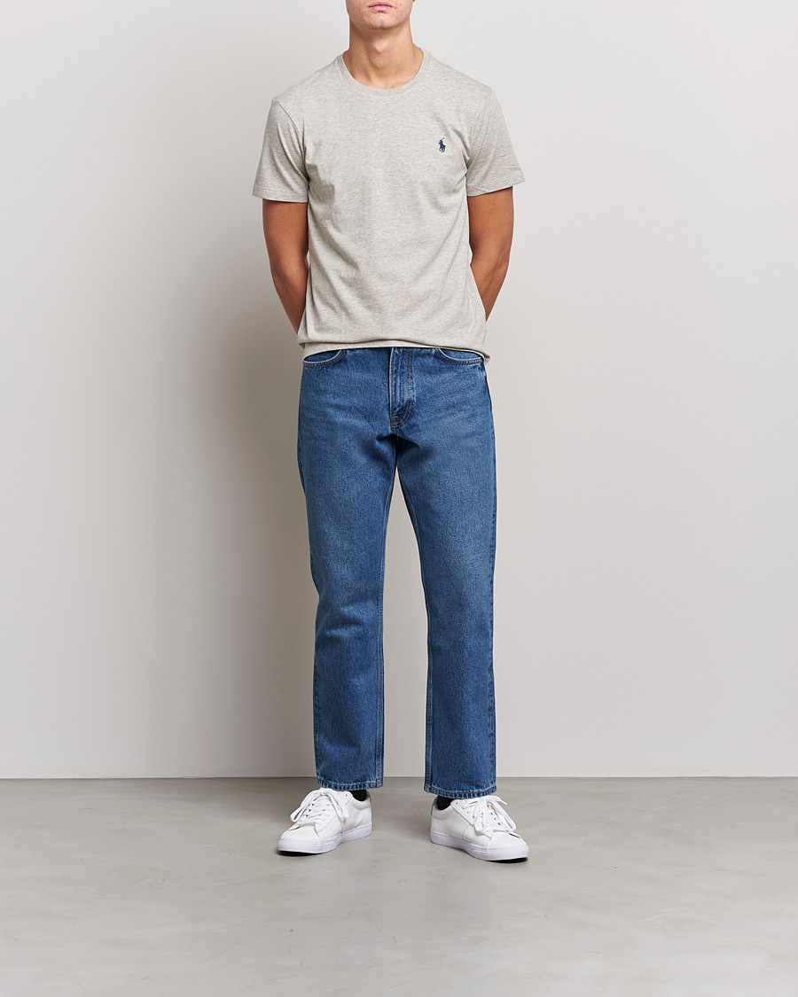 Herren | T-Shirts | Polo Ralph Lauren | Custom Slim Fit Tee New Grey Heather
