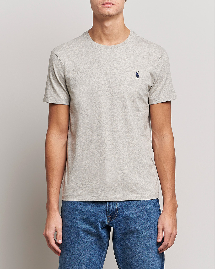 Herr |  | Polo Ralph Lauren | Custom Slim Fit Tee New Grey Heather