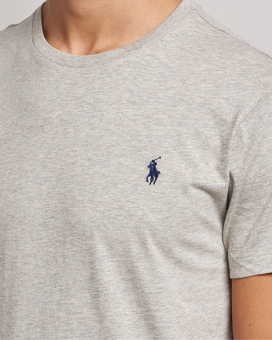 Herren | T-Shirts | Polo Ralph Lauren | Custom Slim Fit Tee New Grey Heather