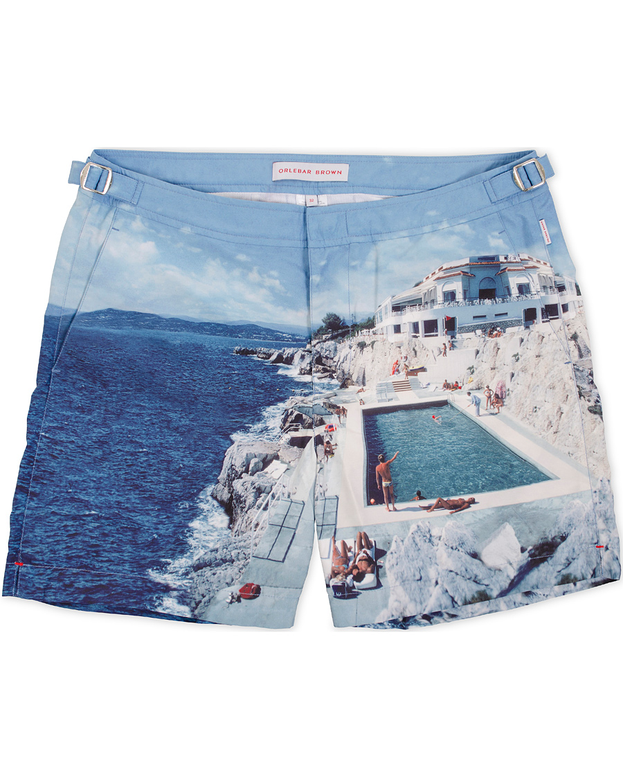 Herren | Badehosen | Orlebar Brown | Bulldog Hulton Mid Length Swim Shorts Roc Pool