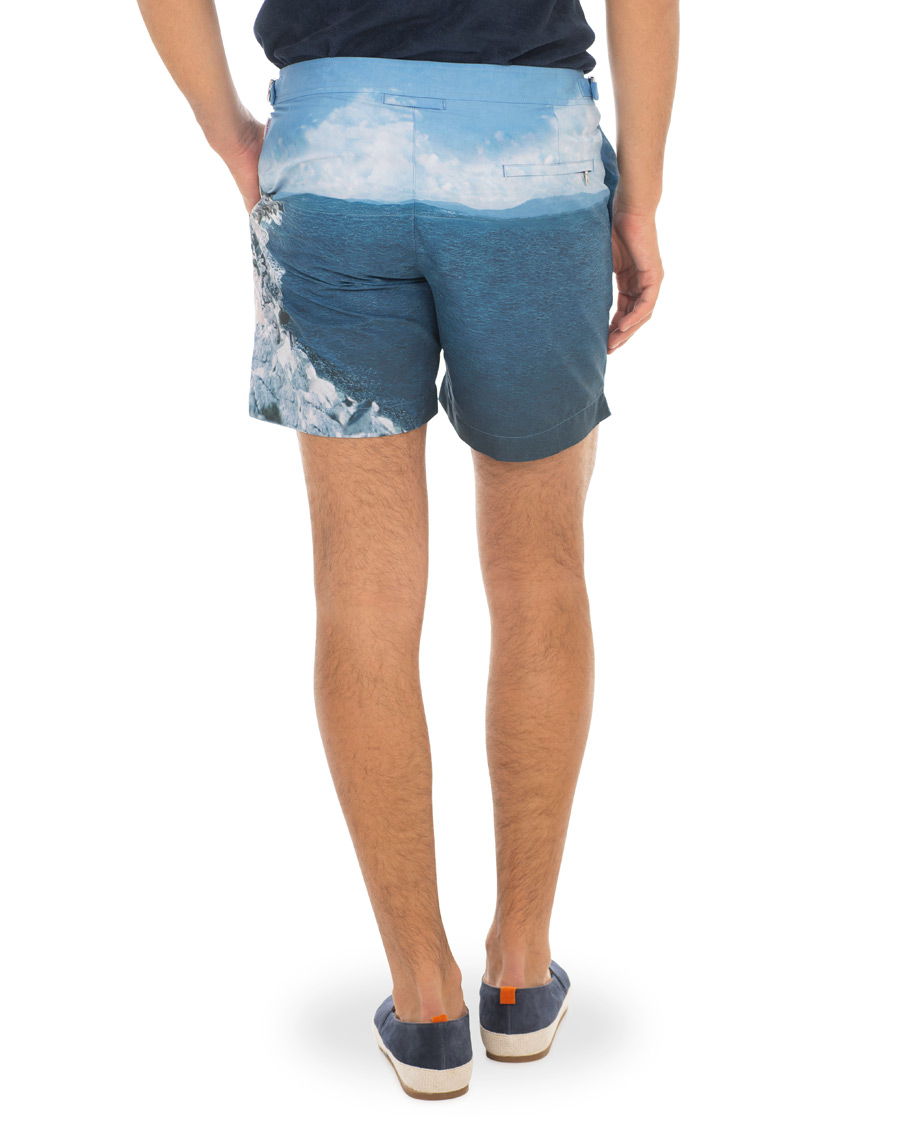Herren | Badehosen | Orlebar Brown | Bulldog Hulton Mid Length Swim Shorts Roc Pool