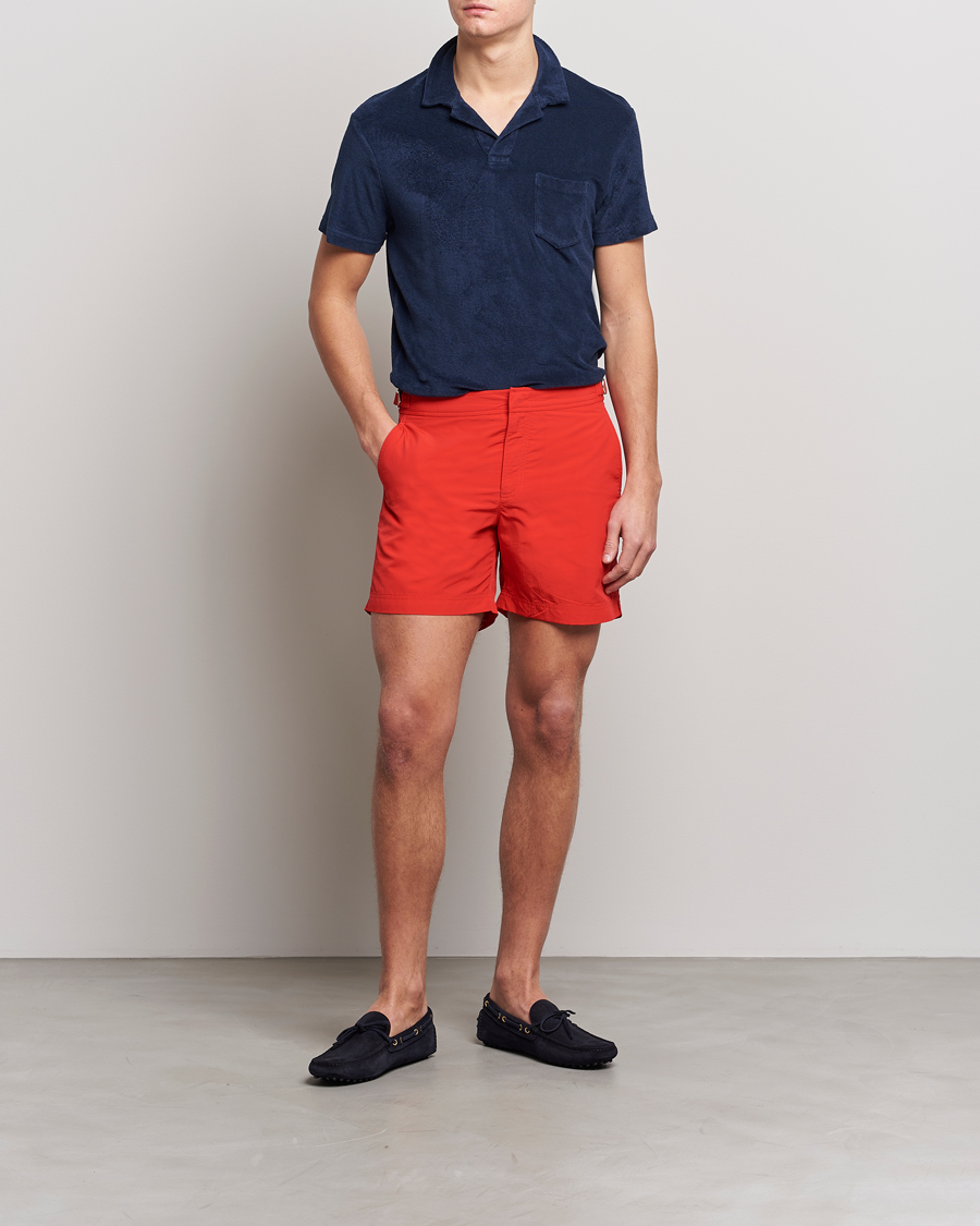 Herren | Poloshirts | Orlebar Brown | Terry Polo Navy