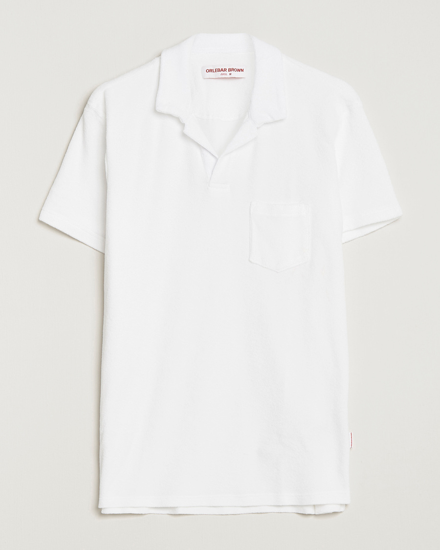 Herren | Poloshirts | Orlebar Brown | Terry Polo White