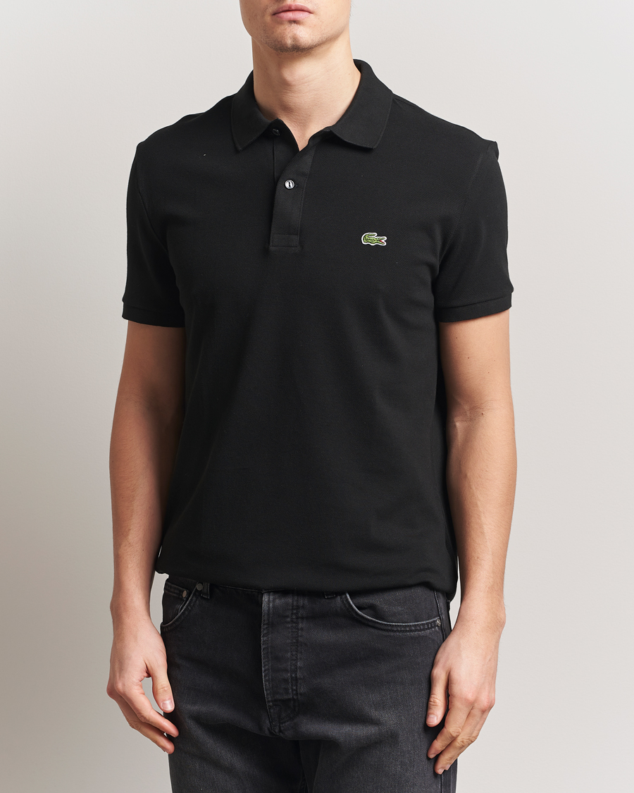 Men | Lacoste | Lacoste | Slim Fit Polo Piké Black