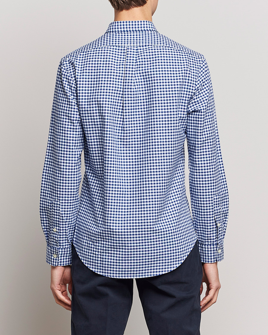 Herren | Hemden | Polo Ralph Lauren | Slim Fit Shirt Oxford Blue/White Gingham