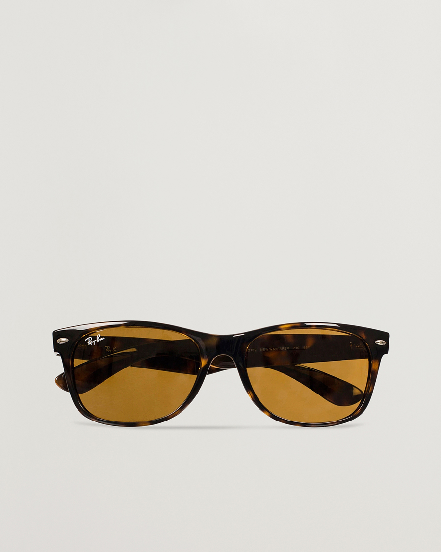 Herren | Sonnenbrillen | Ray-Ban | New Wayfarer Sunglasses Light Havana/Crystal Brown