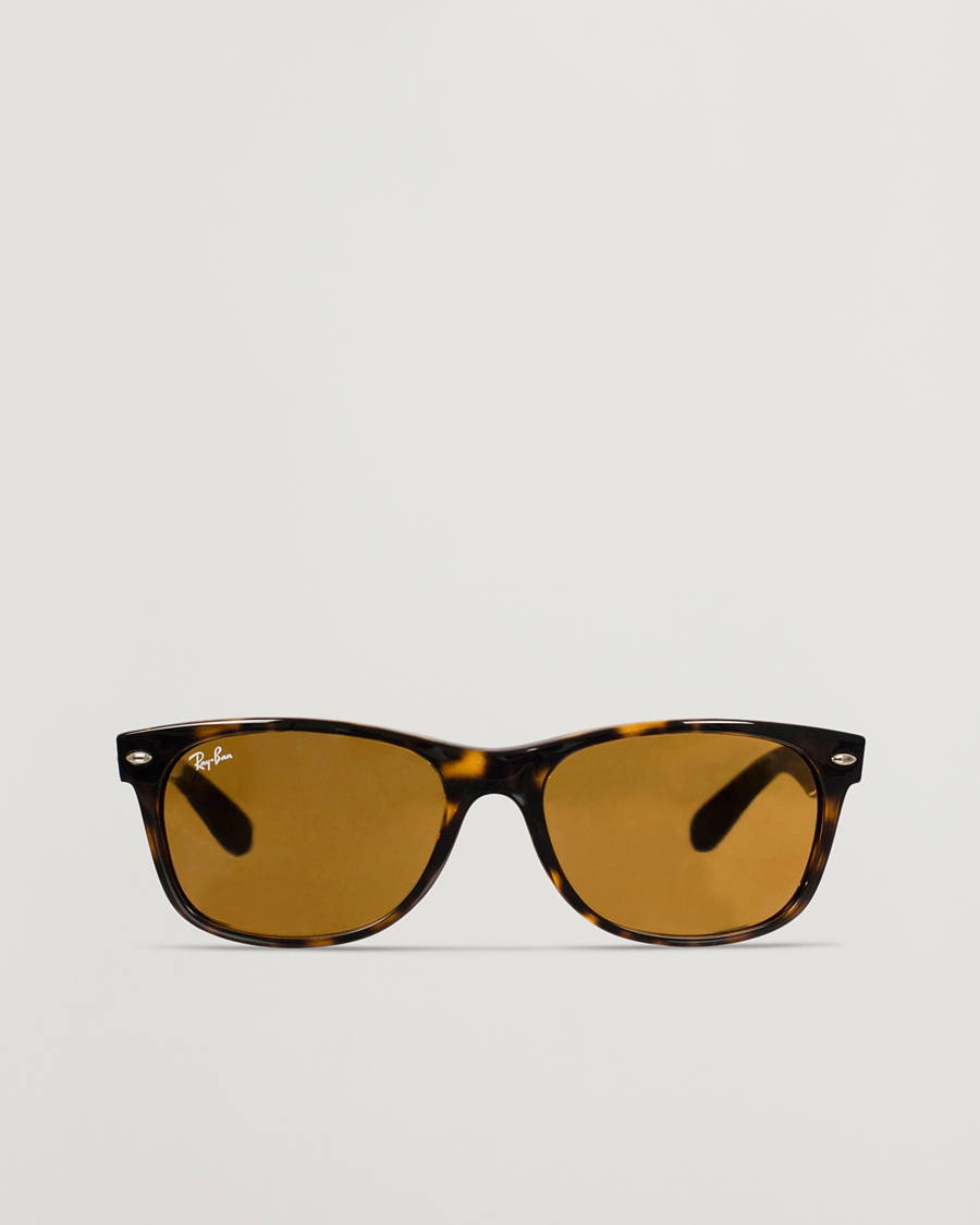 Herren | Sonnenbrillen | Ray-Ban | New Wayfarer Sunglasses Light Havana/Crystal Brown