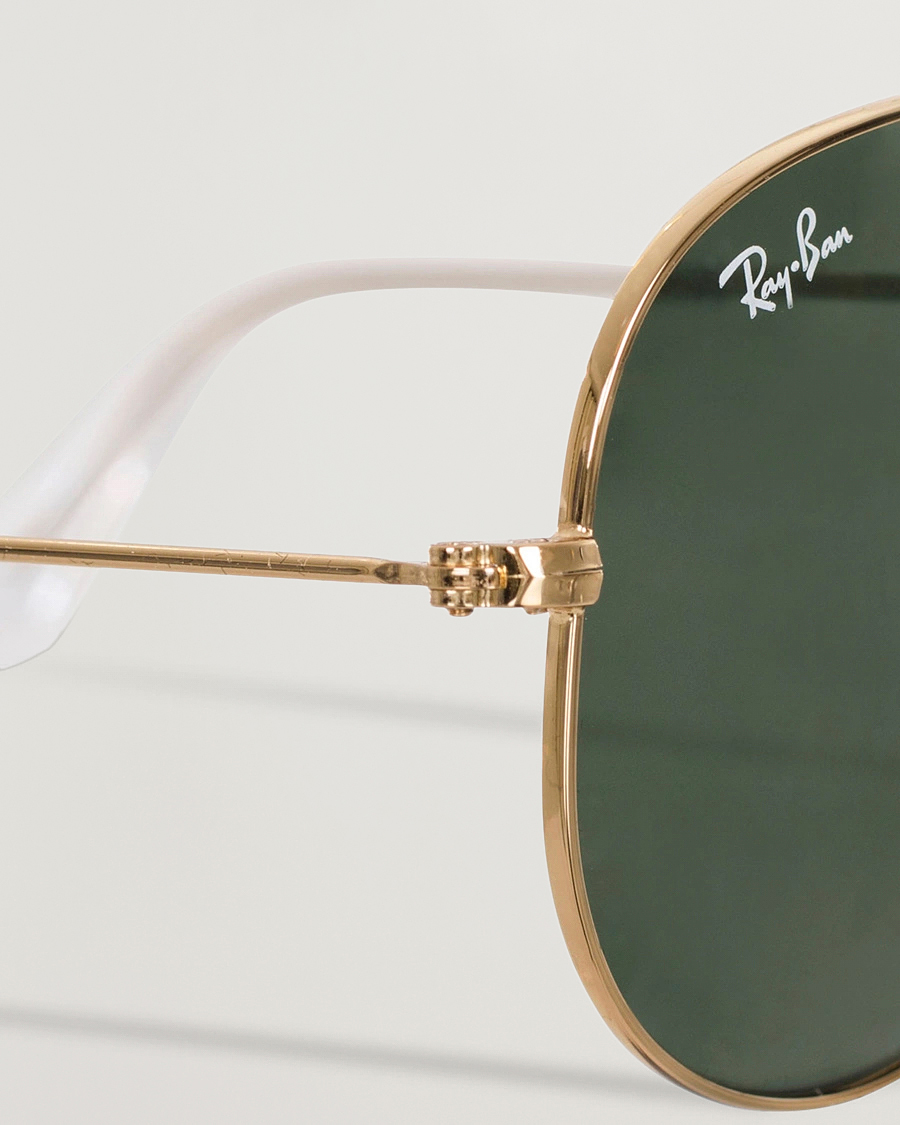 Herren | Sonnenbrillen | Ray-Ban | 0RB3025 Aviator Large Metal Sunglasses Arista/Grey Green