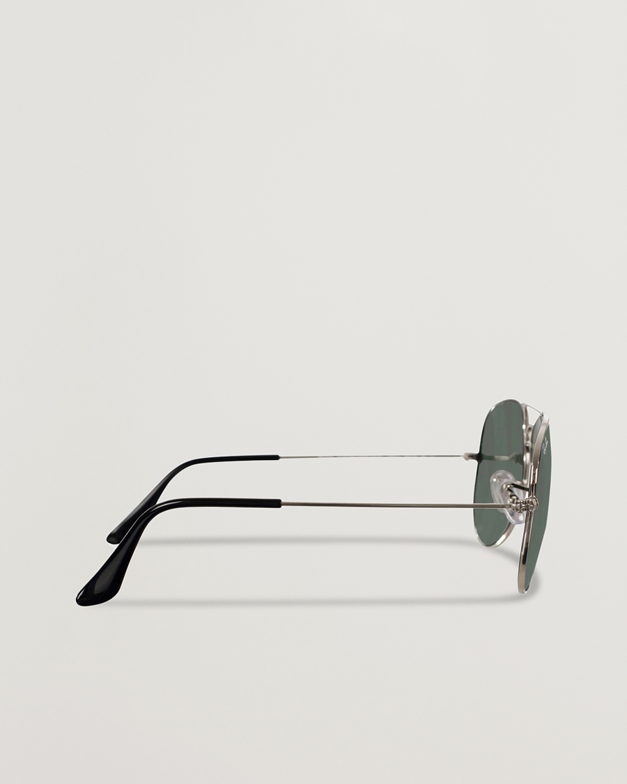 Herren | Sonnenbrillen | Ray-Ban | 0RB3025 Aviator Large Metal Sunglasses Silver/Grey Mirror