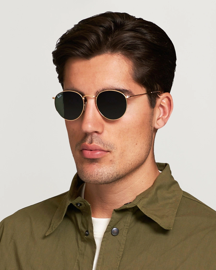 Men |  | Ray-Ban | RB3447 Metal Sunglasses Arista/Crystal Green