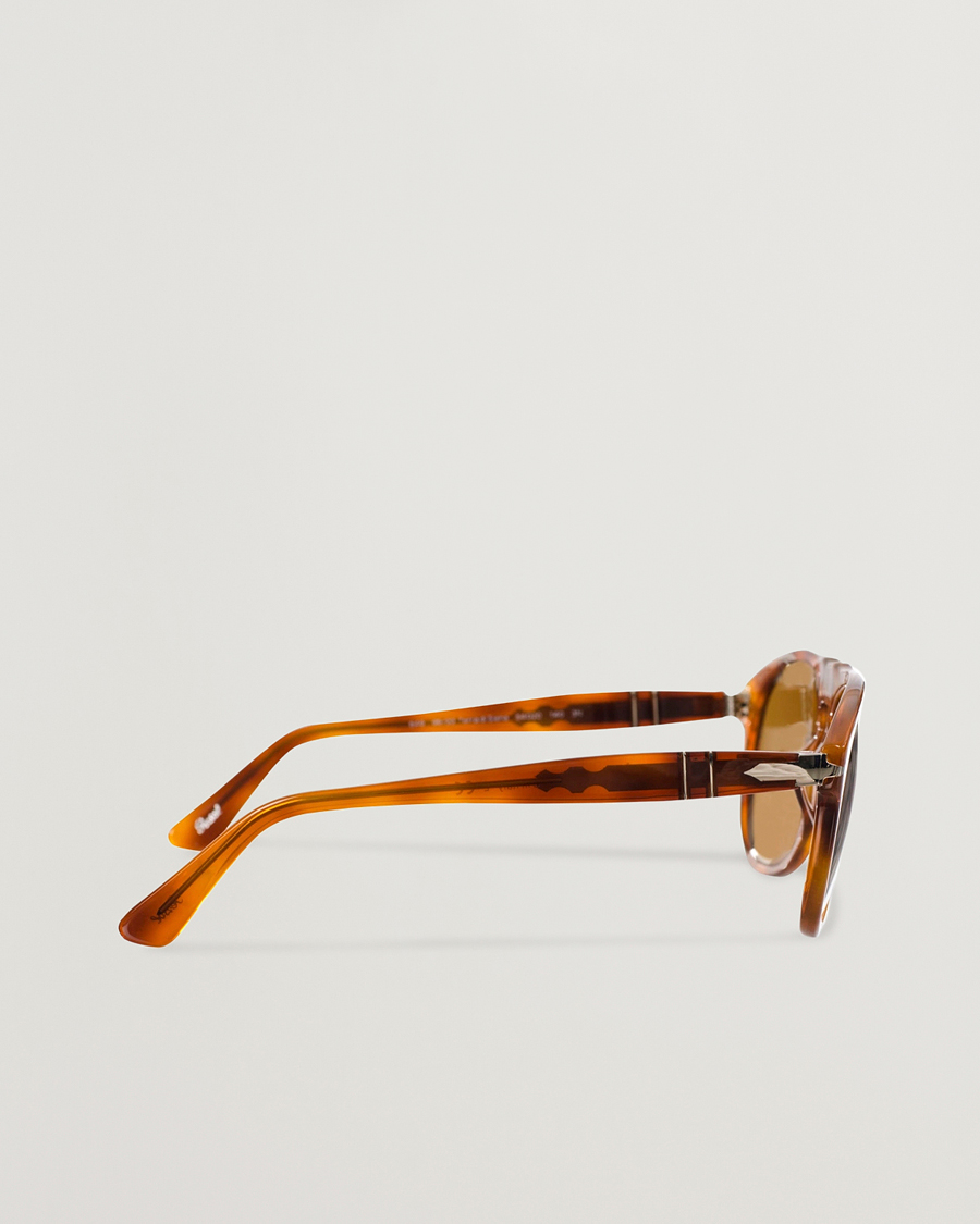 Herren | Persol 0PO0649 Sunglasses Light Havana/Crystal Brown | Persol | 0PO0649 Sunglasses Light Havana/Crystal Brown